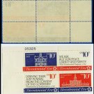 1974 USA MNH Sc# 1543-46 Plate# Blk of 4 – 8c First Continental Congress - 1974 Commemoratives