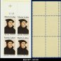 1983 USA MNH Sc# 2065 Plate# Block of Four – 20c Martin Luther - 1983 Commemoratives