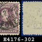 1902-03 USA USED Scott# 302 – 3c Jackson 7th US President – 1902-03 Regular Series Perf 12