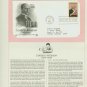 1984 USA FDC Sc# 2073 – Feb 1 – Carter G Woodson on Cachet Addressed Cover E4859P