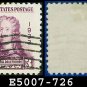 1933 USA USED Scott# 726 – 3c Gen. Oglethorpe – 1933 Georgia Bicentennial