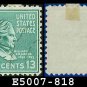 1938 USA USED Scott# 818 – 13c M Fillmore – 1938 Presidential Series