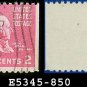 1938 USA USED Scott# 850 – 2c John Adams – 1938 Presidential Rotary Coil Series