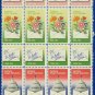 1980 USA UNUSED Scott# 1805-10 - 15c Letter Writing Issue Partial Sheet of 24 stamps – E5592