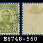 1922-25 USA USED Scott# 560 – 8c Olive Green Grant – 1922-25 Regular Issue