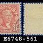 1922-25 USA USED Scott# 561 – 9c Rose Jefferson – 1922-25 Regular Issue
