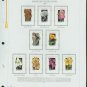 USA MH Sc# 2647 – 96 - 50 - 29c American Wildflowers Stamps Hinge Mounted on 5 WA Pages – E2703