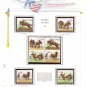 USA Sc# 2756 – 59 - 8 MNHOG UNUSED 29c Stamps Mounted on ONE White Ace ALBUM Page – E8337