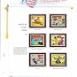 USA Sc# 3000 - 20 MNHOG UNUSED 32c American Comic Stamps Mounted on 3 WA ALBUM Page – E8337
