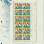 1974 USA MH Sc# 1527 Plt #’d Block of 12 Stamps mounted on a WA Pg – Cosmic Jumper –E2703