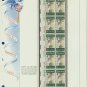 1969 USA MNH Sc# 1384 Plate #’d Block of 10 Stamps mounted on a WA Pg – Christmas – E2703
