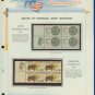 1967 USA MNH Scott# 1326, 28 - Mr. Zip Blocks of 4 Stamps mounted on a White Ace Page - E2703