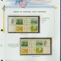 1969 USA MNH Scott# 1376 - 79 - Mr. Zip Blocks of 4 Stamps mounted on a White Ace Page - E2703