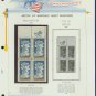 1972 USA MNH Scott# 1453 - Mr. Zip Block of Four Stamps mounted on a White Ace Page - E2703