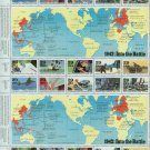 1992 USA MNH UNUSED Scott# 2697 – 1942 WWII Souvenir FULL Sheet E5997