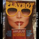 Playboy Magazine Vintage August 1982