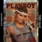 Playboy Magazine Vintage April 1982