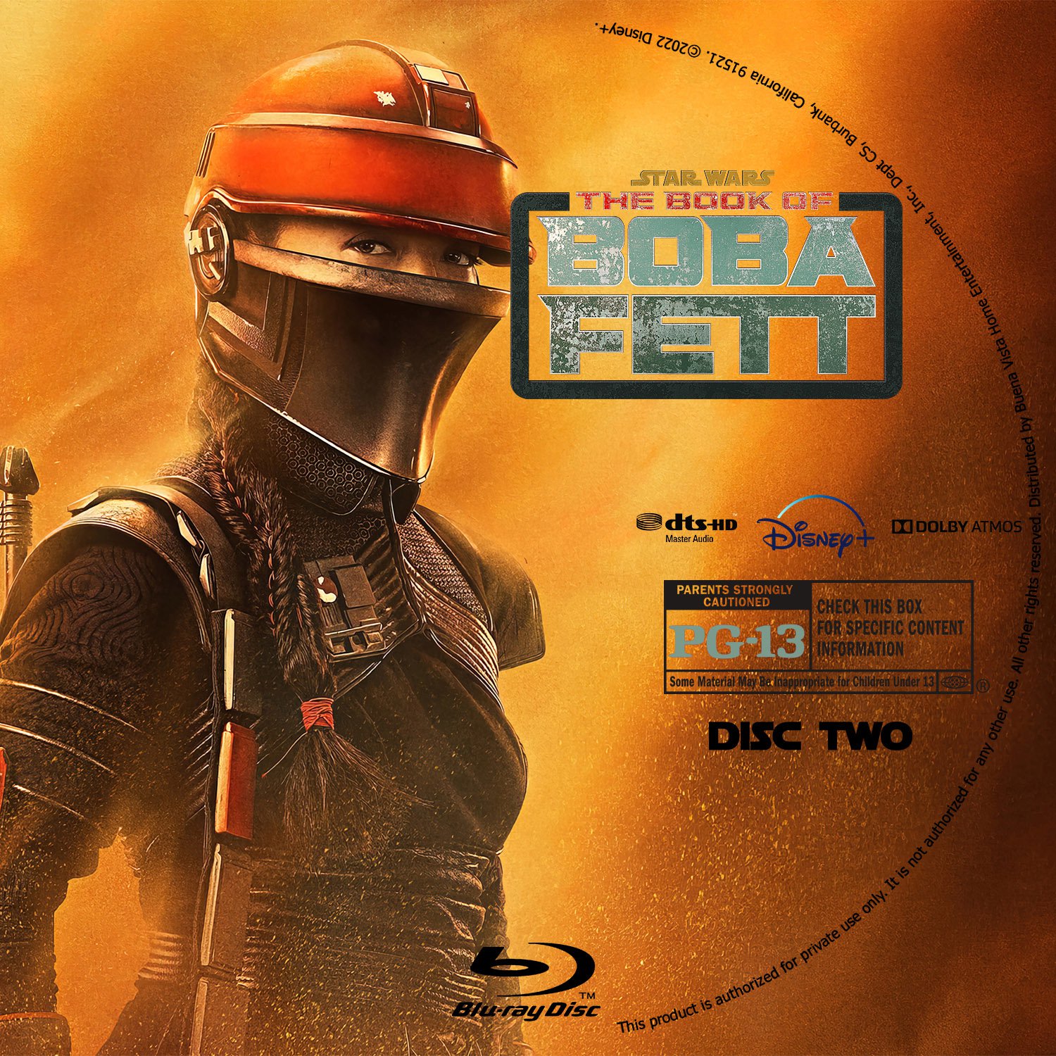The Book of Boba Fett Complete Season 1 2 Disc