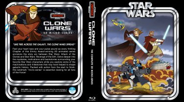 Star Wars Clone Wars 2003 - 2005 The Complete 2D Micro-Series Blu-Ray Region Free