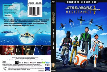 Star Wars Resistance Complete Season 1 -  2 Disc Blu-Ray Region Free World Wide Playback