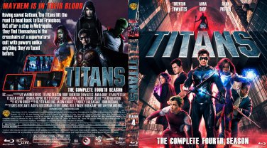 Titans - Complete Season 4  -  Blu-Ray Region Free World Wide Playback