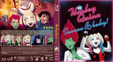 Harley Quinn: The Complete 4th Season Blu-Ray Region Free World Wide Playback