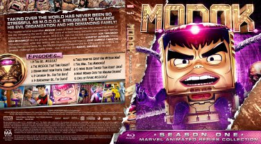 M.O.D.O.K season 1 The Complete 1st Season Blu-Ray Region Free World Wide Playback
