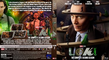 Loki Season 2 The Complete 2nd Season Blu-Ray Region Free World Wide Playback