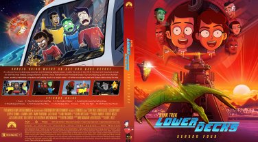 Srar Trek Lower Decks Season 4 The Complete 4th Season 1080p Blu-Ray Region Free