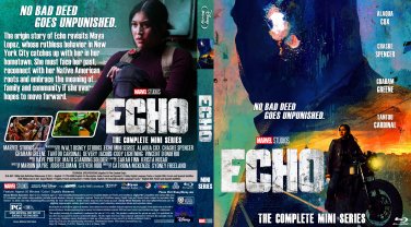 Marvel's Echo The Complete Mini Series Blu-Ray Region Free World Wide Play Back
