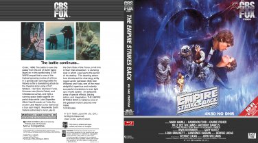 The Empire Strikes Back 4K80 NO DNR V1.0 Theartical 1080p Blu-Ray Region Free World Wide Play Back