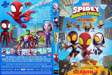 Spidey And His Amazing Friends The Complete 3rd Season Blu-Ray Region Free World Wide Playback