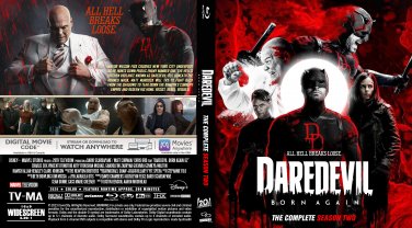 Daredevil Born Again Season 2 The Complete 2nd Season Blu-Ray Region Free World Wide Playback
