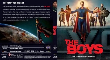 The Boys Season 5 The Complete 5th Season Blu-Ray Region Free World Wide Playback
