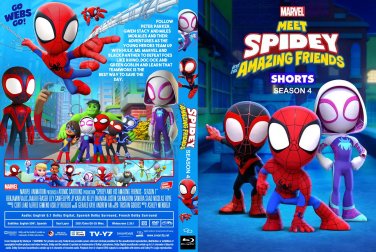 Spidey And His Amazing Friends The Complete 4th Season Blu-Ray Region Free World Wide Playback