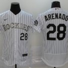 Colorado Rockies #28 Nolan Arenado  Men stitched jersey