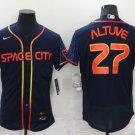 Houston Astros #27 Jose Altuve  Men stitched jersey