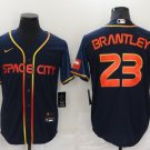 Houston Astros #23 Michael Brantley  Men stitched jersey