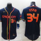 Houston Astros #34 Nolan Ryan Men stitched jersey