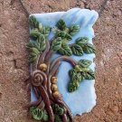 Summer Breeze polymer clay focal bead