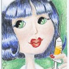 Aceo print - "This won't hurt a bit"