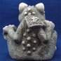 Frog toad gargoyle sculpture