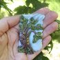 Summer Breeze polymer clay focal bead