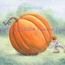 Peter pumpkin 7.5 x 10 giclee art print