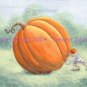 Peter pumpkin 7.5 x 10 giclee art print