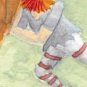 Peter pumpkin 7.5 x 10 giclee art print