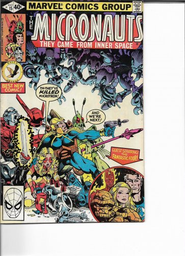 Micronauts  Comic Book Collection