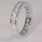 SZ 8 - 3.00 Ct PRINCESS CUT ETERNITY BAND WEDDING RING
