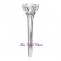 1.25 Ct Round Solitaire Engagement Wedding Ring Real Solid 14kt White Gold