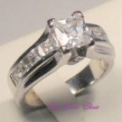 2.50 Ct Princess cut D/VVS1 Diamond Engagement Ring White Gold White Gold